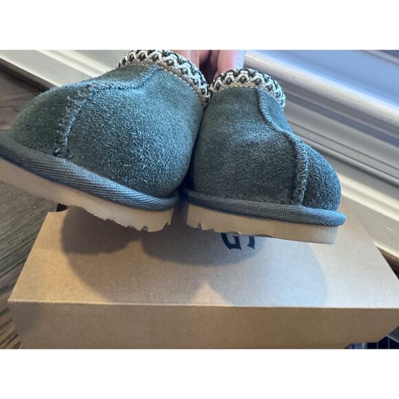 UGG Tasman Slippers Forest Green Little Kids Size 13c NIB NEW - Picture 7 of 12